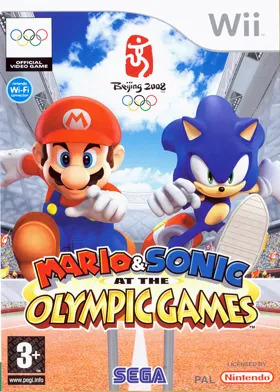 Mario & Sonic at the Olympic Games box cover front
